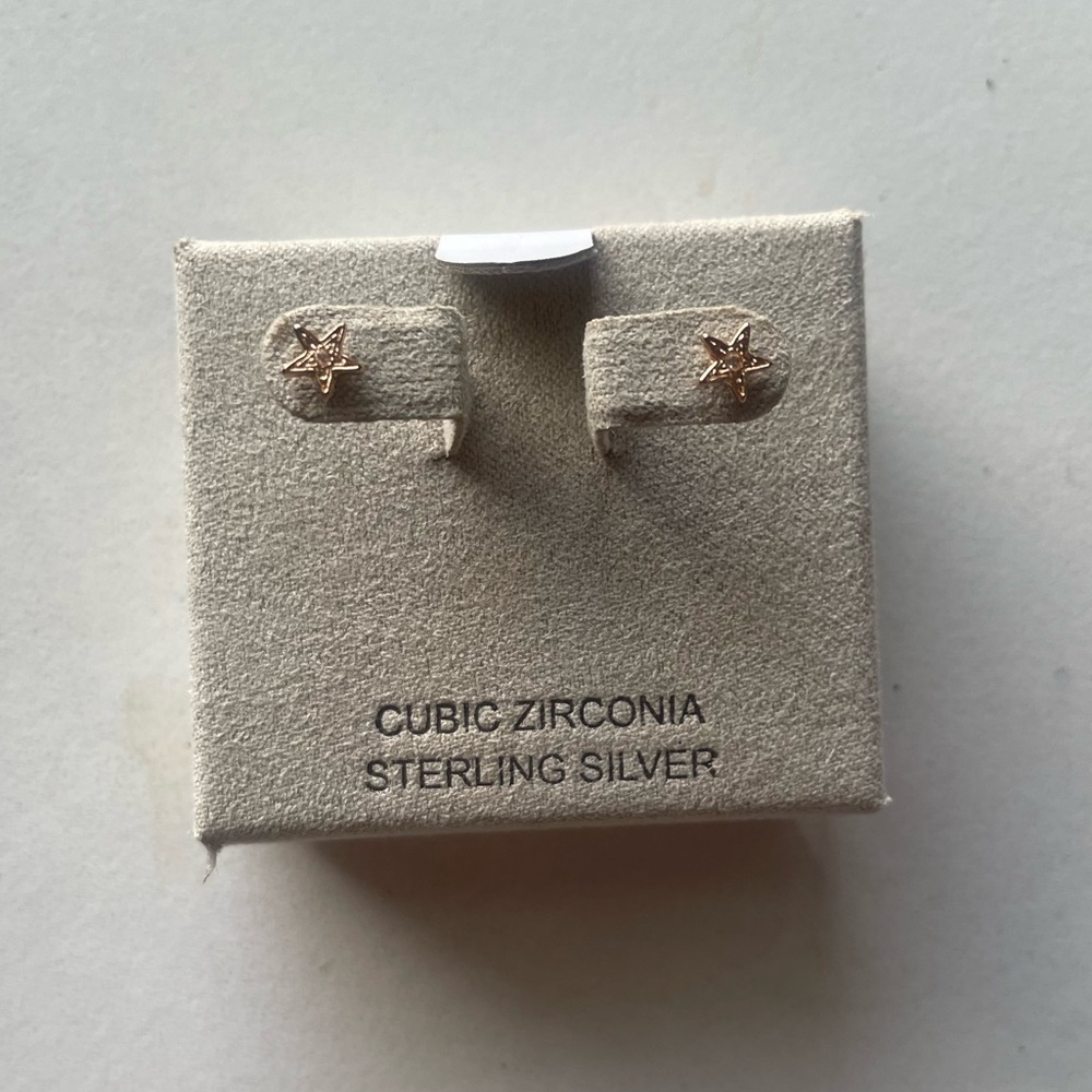 Gold Star Earrings